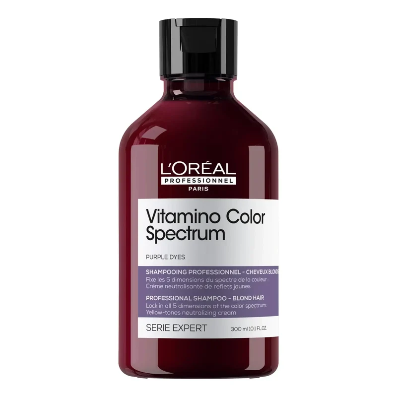 L'Oreal Vitamino Color Spectrum Shampoo Antigiallo per Capelli Biondi 300ml