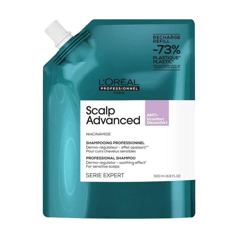 L'Oreal Scalp Advanced Anti-Discomfort Shampoo Refill 500 ml