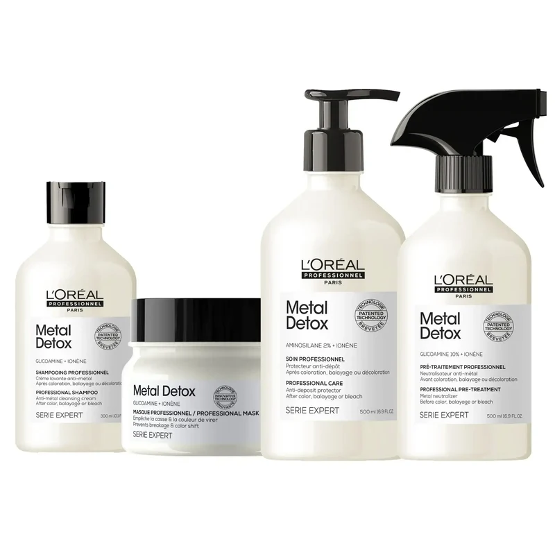 Kit Metal Detox Completo per Capelli Colorati e Danneggiati