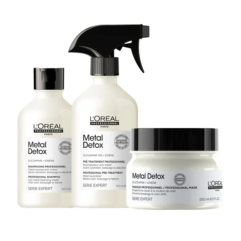 Trattamento Metal Detox per Capelli Protetti e Colore Duraturo