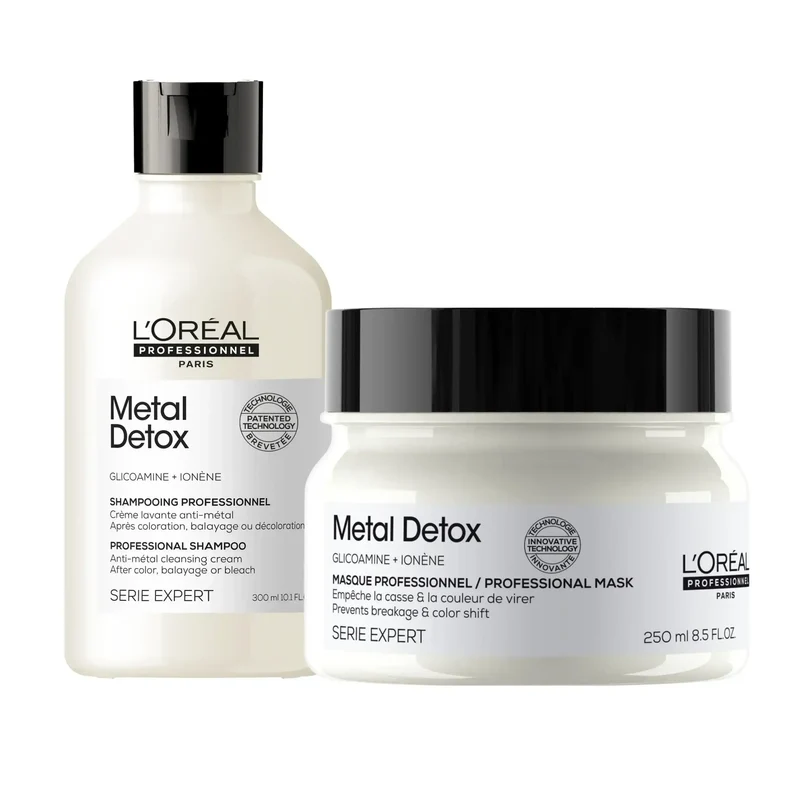 Kit Metal Detox – Shampoo 300ml & Maschera 250ml