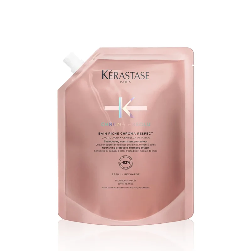 Kérastase Chroma Absolu Bain Chroma Respect Riche Eco-Ricarica Shampoo 500 ml