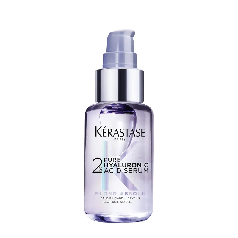 Kérastase Blond Absolu Siero 2% Acido Ialuronico Puro 50 ml – Siero Idratante Riparatore per Capelli Biondi e Cuoio Capelluto