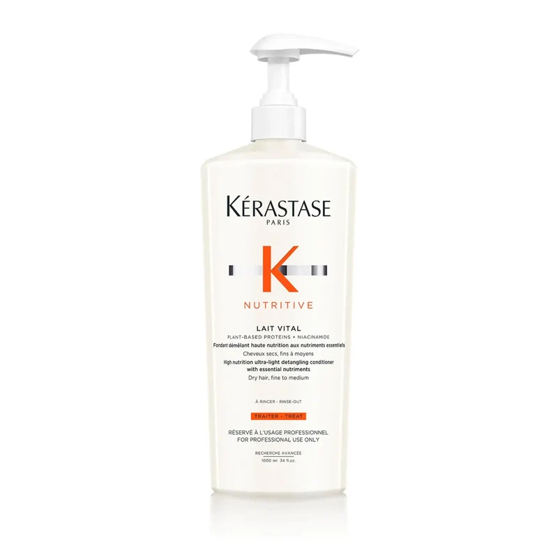 Kérastase Nutritive Fondant Lait Vital 1000 ml – Balsamo Capelli Secchi Fini e Medi