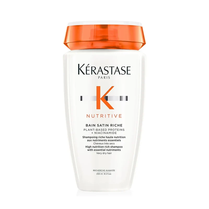 Kérastase Nutritive Bain Satin Riche 250 ml – Shampoo Capelli Molto Secchi