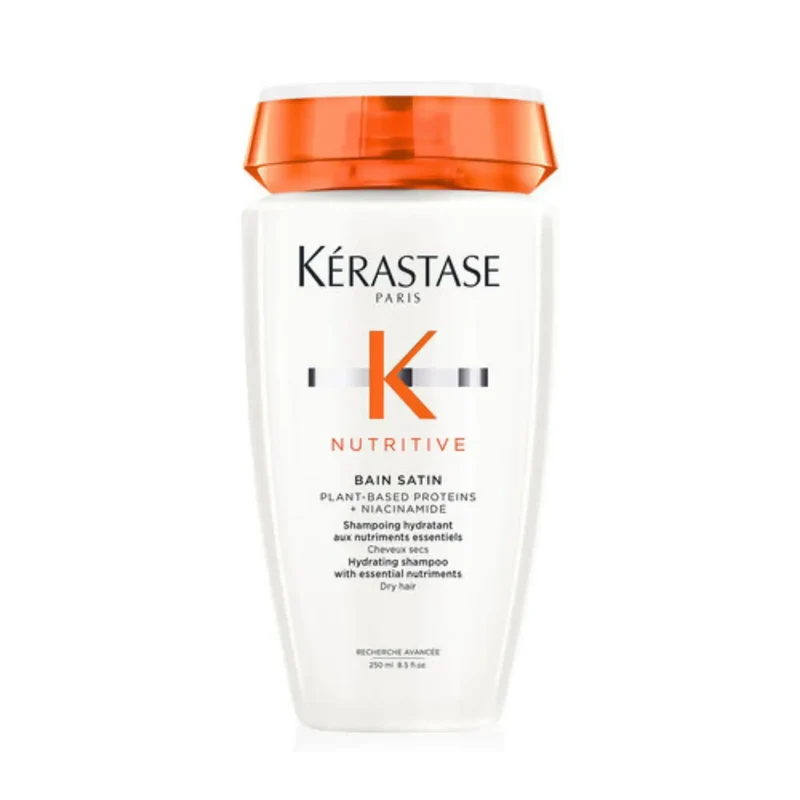 Kérastase Nutritive Bain Satin 250 ml – Shampoo Nutriente per Capelli Secchi e Disidratati