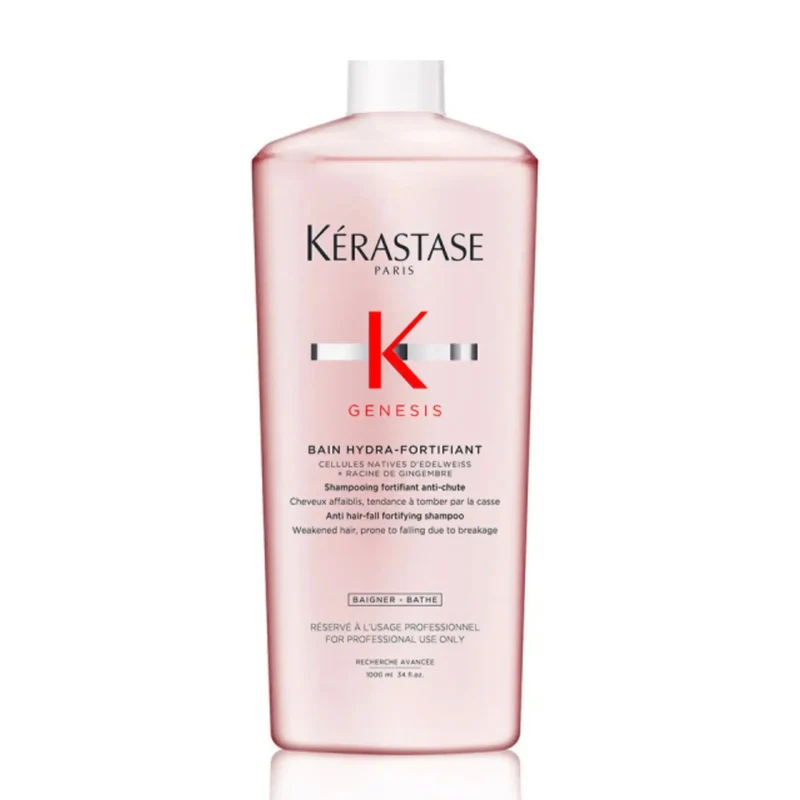 Kérastase Genesis Bain Hydra-Fortifiant 1000 ml - Shampoo Capelli Fini e Grassi