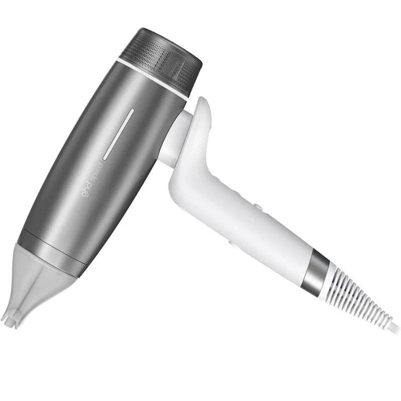 ghd Speed Ionic Hair Dryer Bianco – Asciugacapelli Professionale Ionico Ultra Veloce