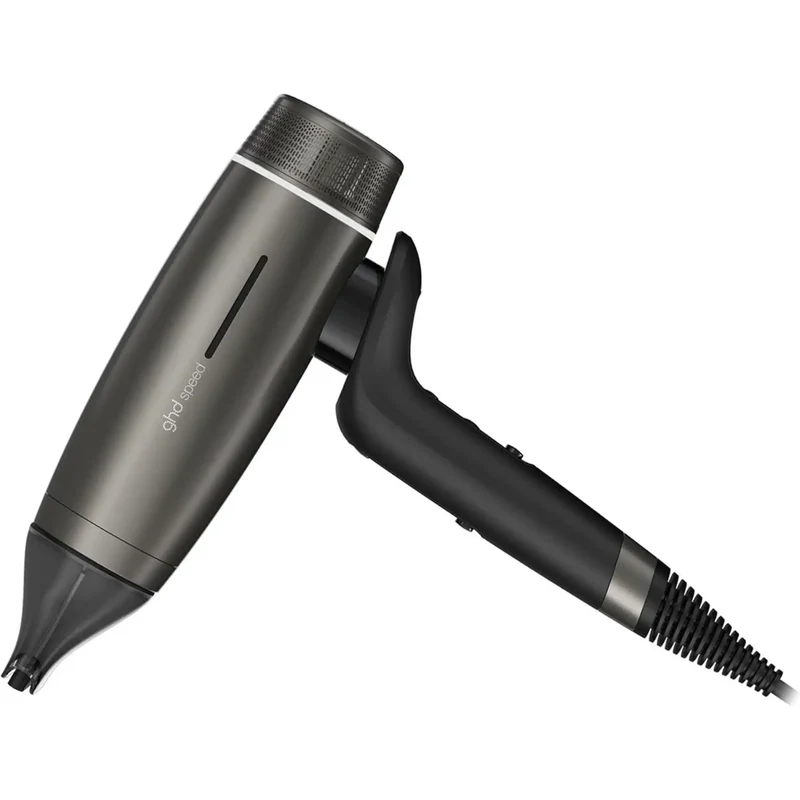 Ghd Speed Ionic Hair Dryer Nero Metallizzato – Asciugacapelli Professionale Ionico Ultra Veloce