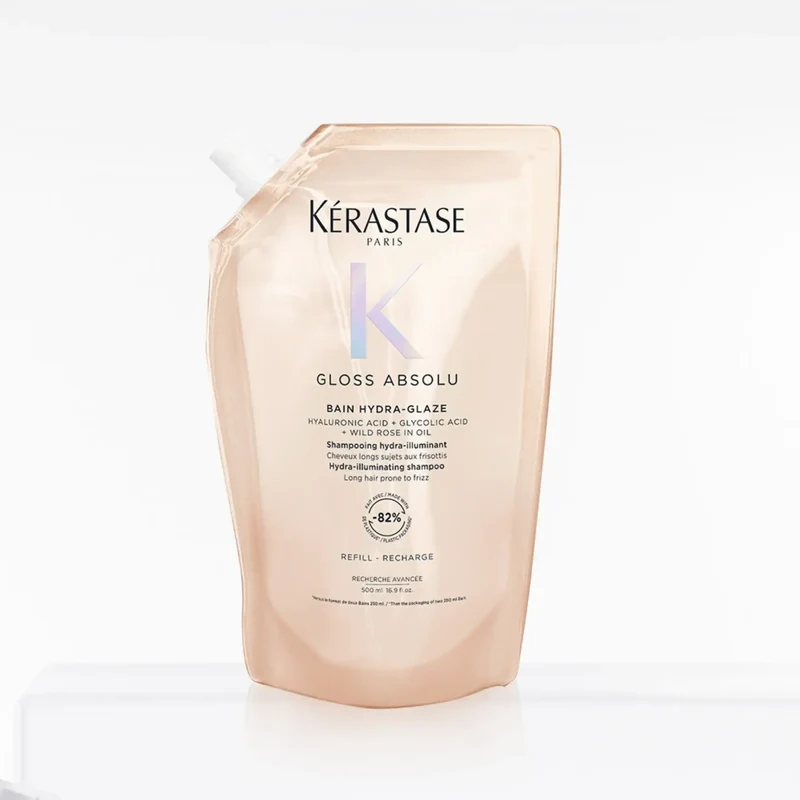 Kérastase Shampoo Gloss Absolu Bain Hydra-Glaze Eco-Ricarica 500 ml – Anticrespo