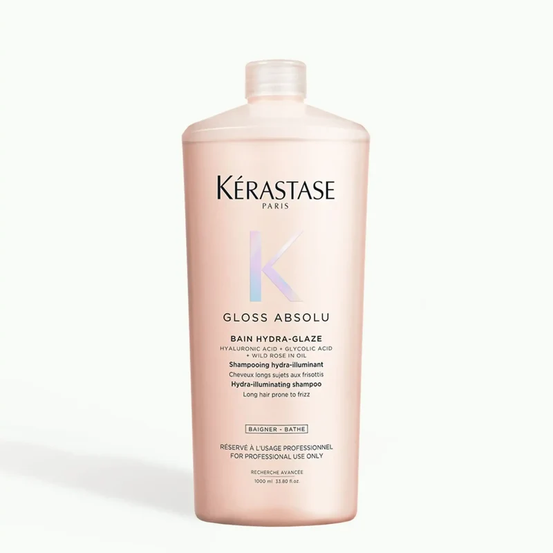Kerastase Shampoo Gloss Absolu Bain Hydra-Glaze 1000 ml - Capelli Crespi