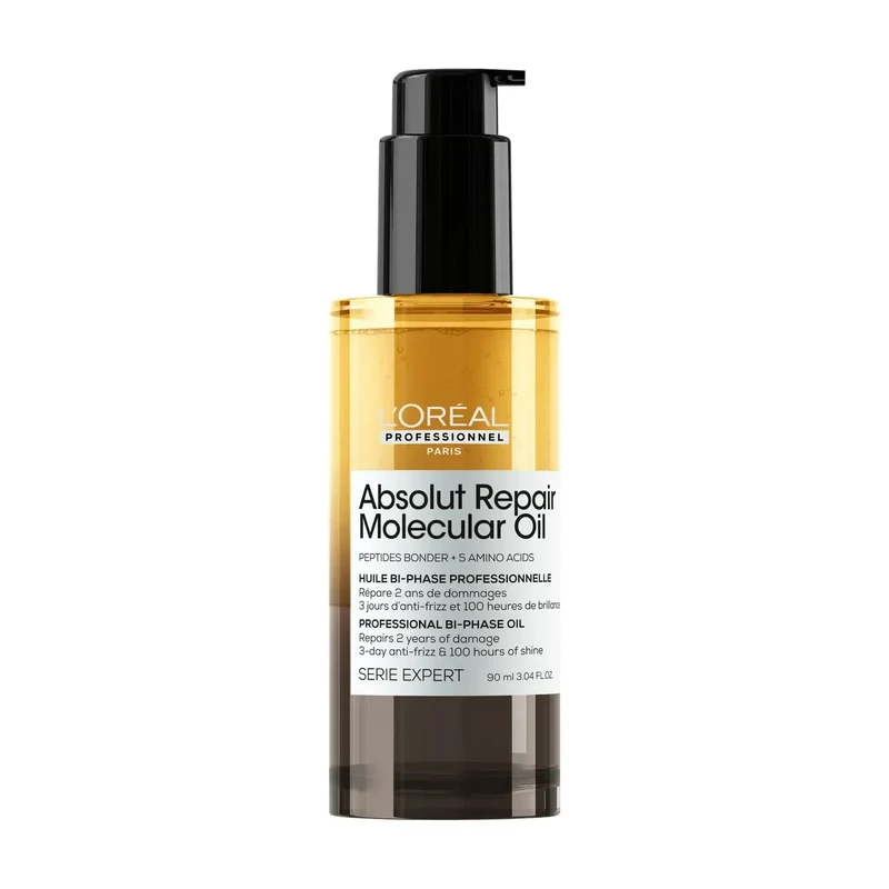 L’Oréal Professionnel Absolut Repair Molecular Olio Bifasico 90ml - Capelli Danneggiati