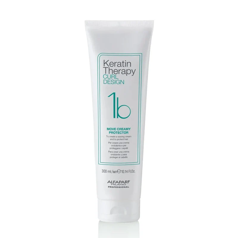 Alfaparf Keratin Therapy Curl Design Move Creamy Protector 300 ml | Additivo protettivo ondulazione