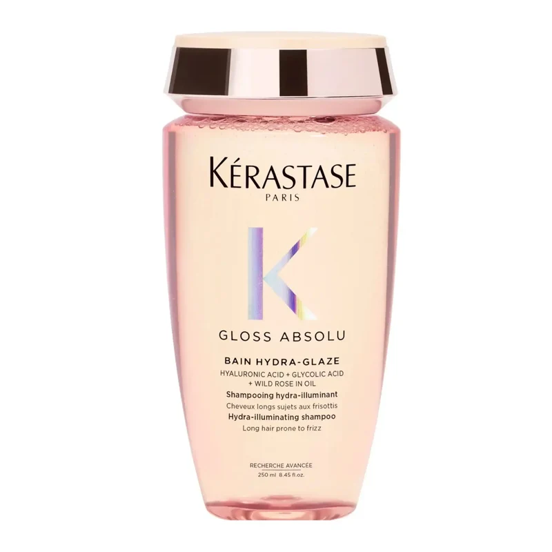Kerastase Gloss Absolu Bain 250ml - Shampoo Idratante e Illuminante per Capelli Crespi
