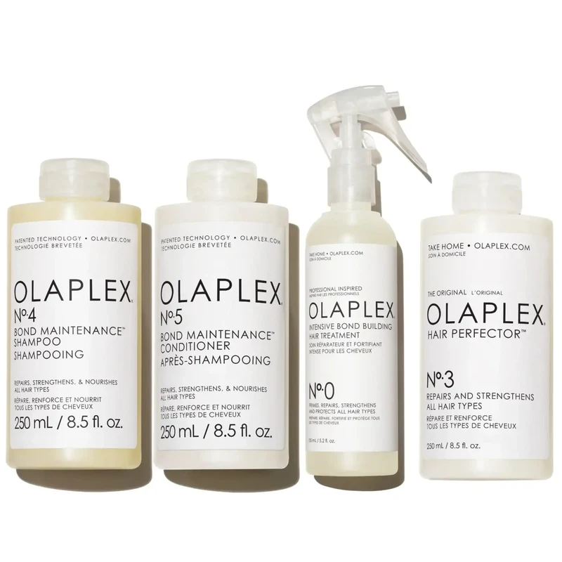 Olaplex Kit Trattamento Completo per Capelli Danneggiati n.0 + n.3 + n.4 + n.5