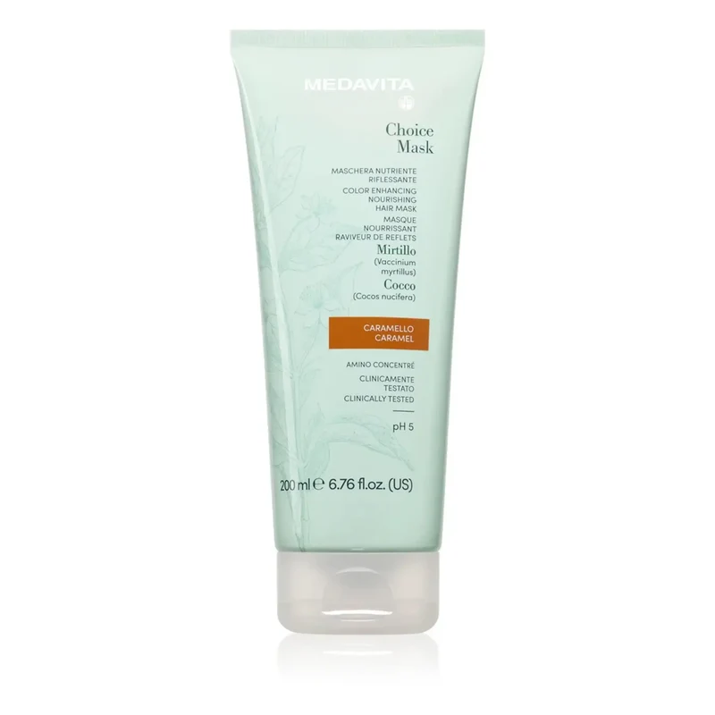 Medavita Choice Maschera Nutriente Riflessante Caramello 200ml