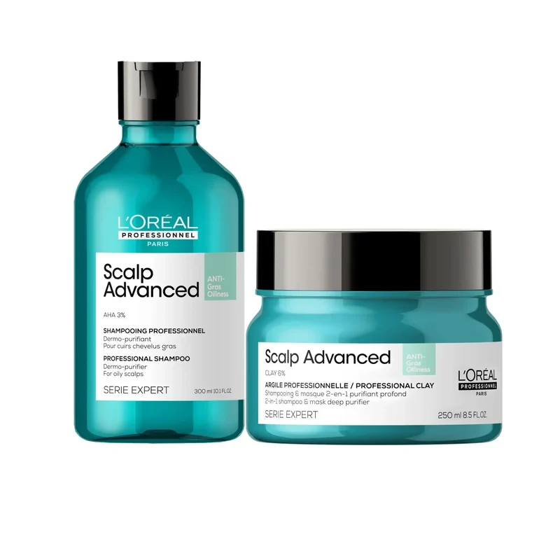 Routine L'Oréal Scalp Advanced Anti-Oiliness - Soluzione Capelli Grassi