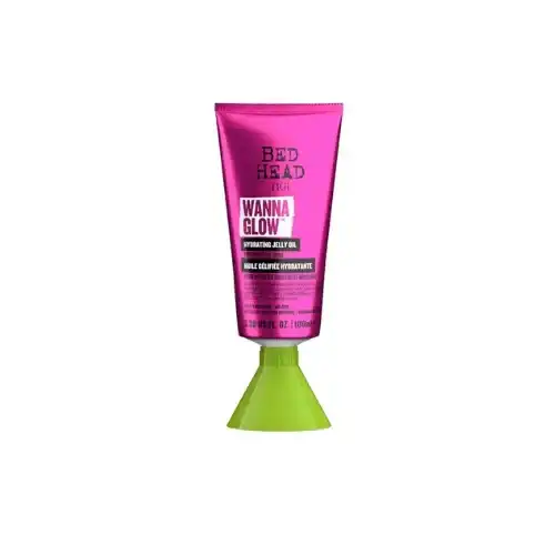 TIGI Bed Head Wanna Glow Hydrating Jelly Oil 100ml - Olio Gelatina Idratante per Capelli Secchi