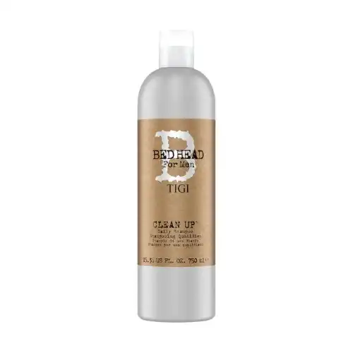 Tigi Bed Head For Men Clean Up Shampoo Uomo ad Uso Quotidiano 750 ml - Per tutti i tipi di capelli