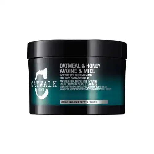 TIGI Catwalk Oatmeal & Honey Mask 200gr - Maschera Ristrutturante per Capelli Secchi e Danneggiati