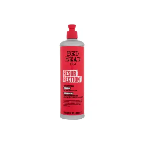 TIGI Bed Head Resurrection Shampoo 400ml – Shampoo Riparatore per Capelli Danneggiati e Fragili