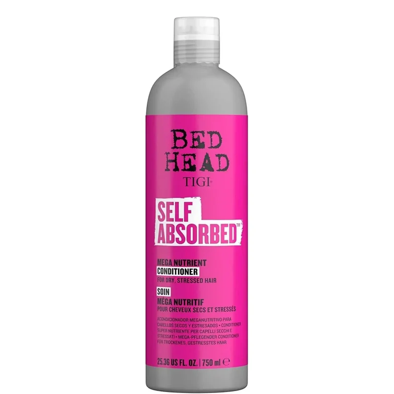 TIGI Bed Head Self Absorbed Mega Nutrient Balsamo 750ml – Balsamo Nutriente per Capelli Secchi e Danneggiati