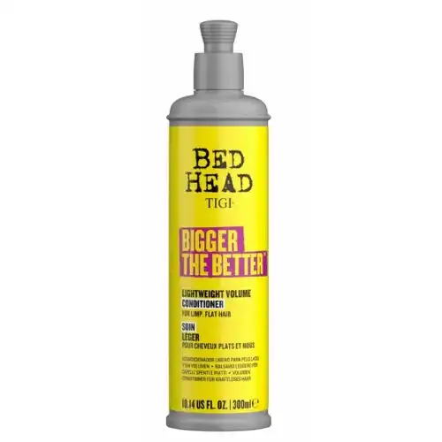 TIGI Bed Head Bigger The Better Volume Conditioner 300ml | Balsamo Leggero per Capelli Fini