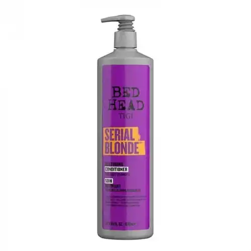 TIGI Bed Head Serial Blonde Conditioner 970ml - Balsamo per Capelli Biondi Danneggiati