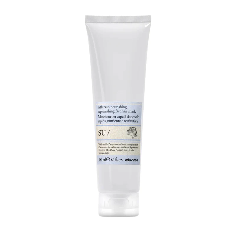 Davines SU Hair Mask 150ml – Maschera Doposole Nutriente e Rigenerante Capelli