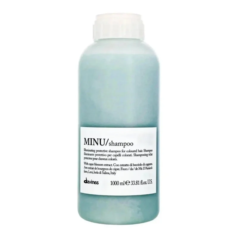 Davines Essential Haircare Minu Shampoo 1000ml – Shampoo Illuminante e Protettivo per Capelli Colorati