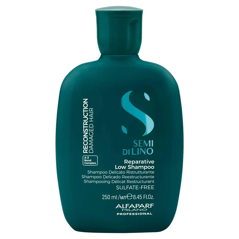 Alfaparf Semi di Lino Reparative Low Shampoo 250ml - Capelli Danneggiati