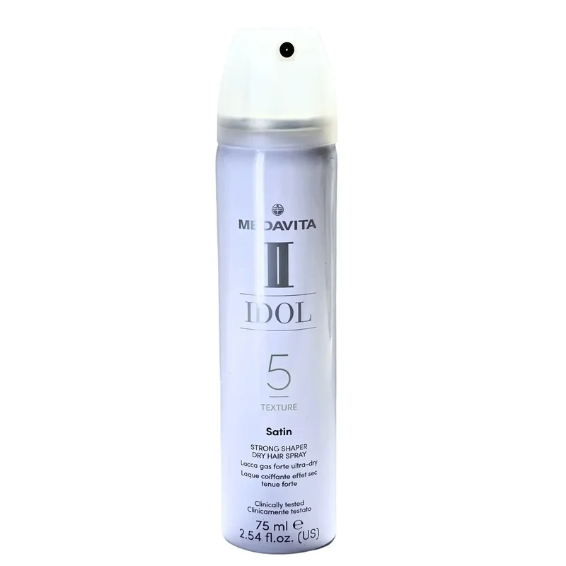 Medavita Idol Texture Satin Lacca Gas Forte Ultra-Dry 75ml - Styling