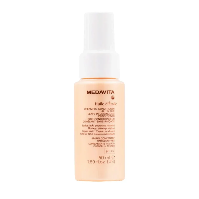 Medavita Huile D'Etoile Leave-In Detangling Conditioner 50ml - Balsamo Nutriente spray senza risciacquo