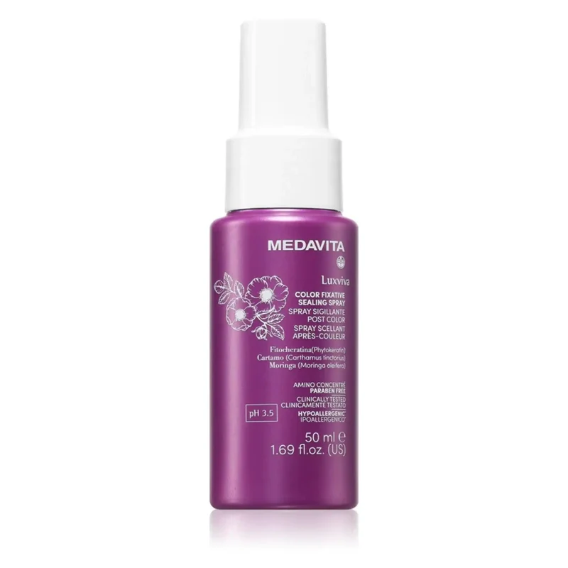Medavita Luxviva Color Fixative Sealing Spray Protettivo Styling 50ml - Capelli Colorati