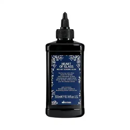 Davines Heart of Glass Instant Bonding Glow 300ml Siero rinforzante per capelli biondi