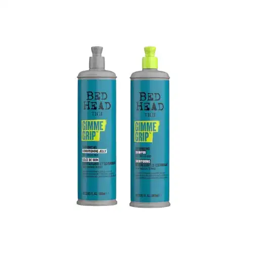 TIGI Bed Head Gimme Grip Shampoo e Balsamo Volumizzante 600ml