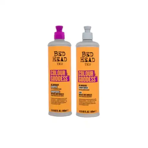 TIGI Bed Head Colour Goddess 400ml – Set Shampoo e Balsamo Per Capelli Colorati