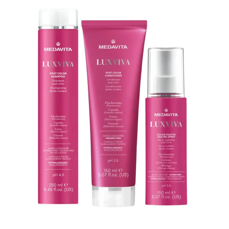 Medavita Luxviva: Routine per Capelli Colorati e Trattati
