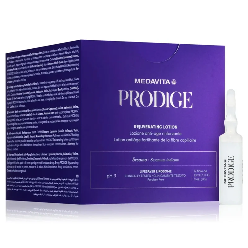 Medavita Prodige Rejuvenating Lotion 12x10ml - Fiale Antietà Ristrutturanti