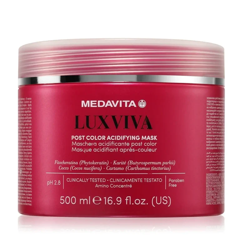 Medavita Luxviva Mask Post Color 500ml - Capelli Colorati