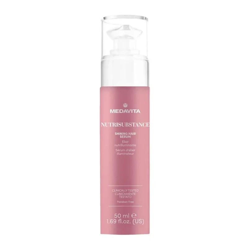 Medavita Nutrisubstance Elisir Nutrilluminante 50ml - Gocce Illuminanti e Nutrienti per Capelli Secchi
