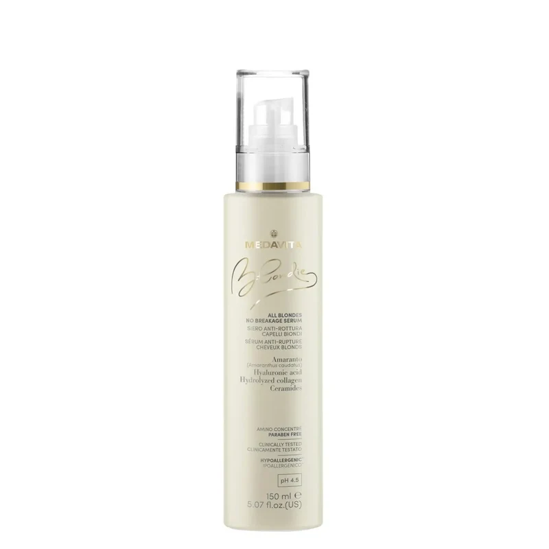 Medavita Blondie All Blondes No Breakage Serum 150ml - Siero Anti-Rottura per Capelli Biondi Fragili e Fini