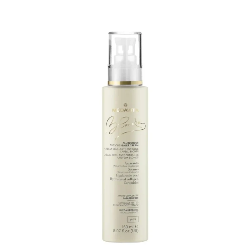 Medavita Blondie All Blondes Cuticle Sealer Cream 150ml - Crema per Capelli Biondi