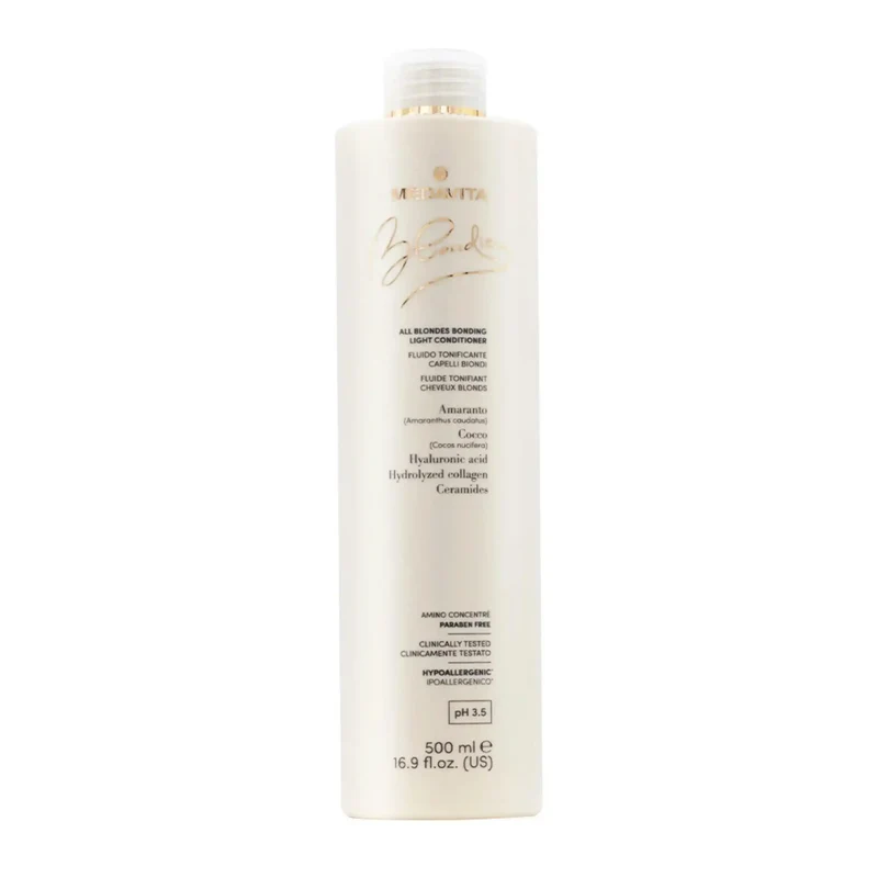 Medavita Blondie All Blondes Bonding Light Conditioner 500ml - Balsamo Corporizzante per Tutti i Capelli Biondi
