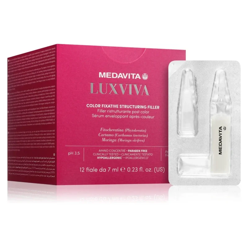 Medavita Luxviva Color Fixative Structuring Filler 12x7ml