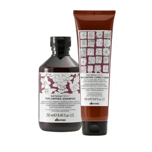 Davines Kit Replumping Shampoo e Balsamo - Capelli Fini