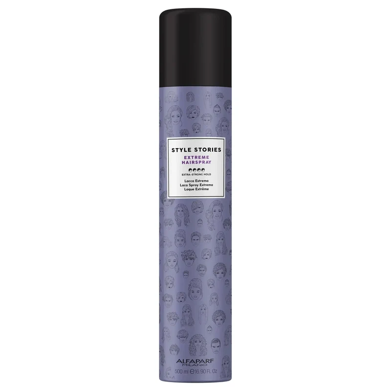 Alfaparf Milano Style Stories Extreme Hairspray 500ml - Lacca Spray per Tenuta Estrema