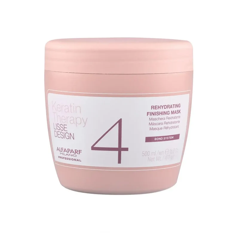 Alfaparf Milano Lisse Design Keratin Therapy 4 Rehydrating Mask 500ml - Maschera Idratante Professionale