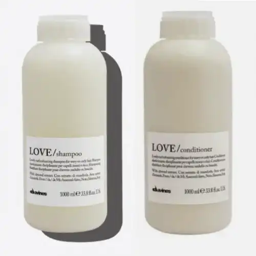 Davines Love Curl Set Shampoo e Balsamo 1000ml per Capelli Ricci o Mossi