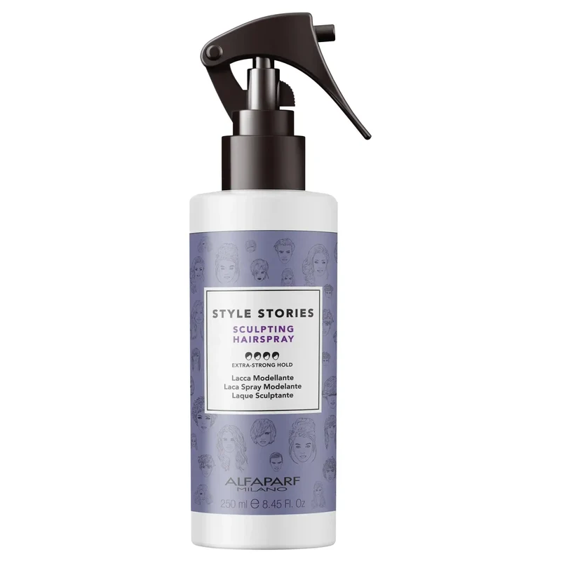 Alfaparf Style Stories Sculpting Hairspray 250 ml - Lacca Spray No-Gas Extra-Forte
